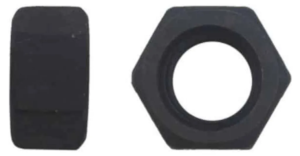 Écrou Hexagonal M22 HU en Acier Brut Classe 10 pour Fixation Robuste