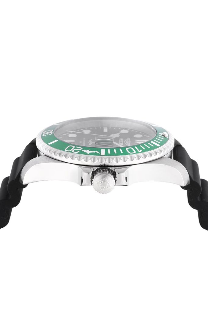 Invicta Pro Diver - Orologio da uomo in acciaio inossidabile con movimento al quarzo - 43 mm, Blu / Argento