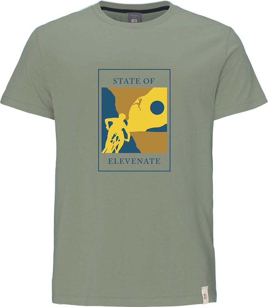 Elevenate Finale Kurzarm-t-shirt Grün XL Mann Grün XL
