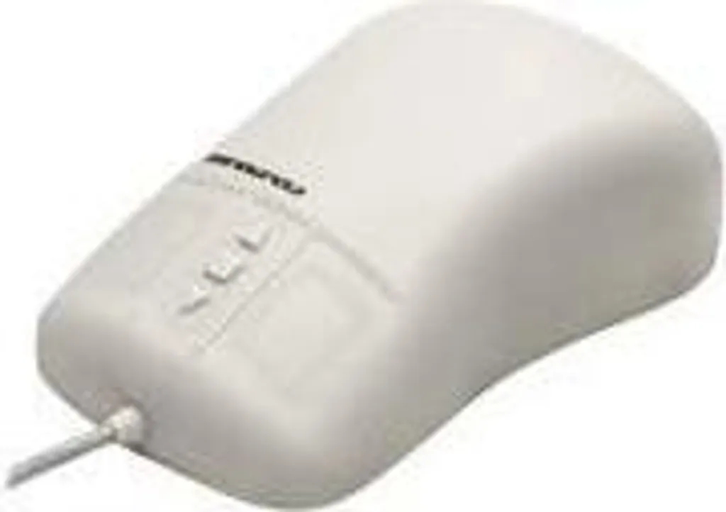 Souris anti-poussière IP68 USB grise Gett TKH pour atelier et usine