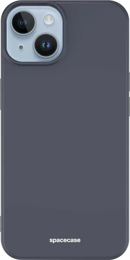 Coque iPhone 14 Noire SPACECASE - Silicone Premium et Finition Matte - 8