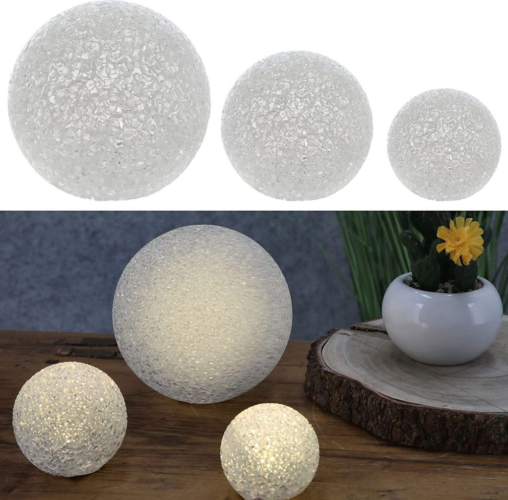 LED Leuchtkugel 3er Set Dekoleuchte | Kaufland.de