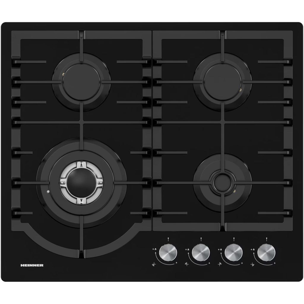 Heinner HBH-M447IWFGBK, Schwarz, Integriert, 59 cm, Produktbild 