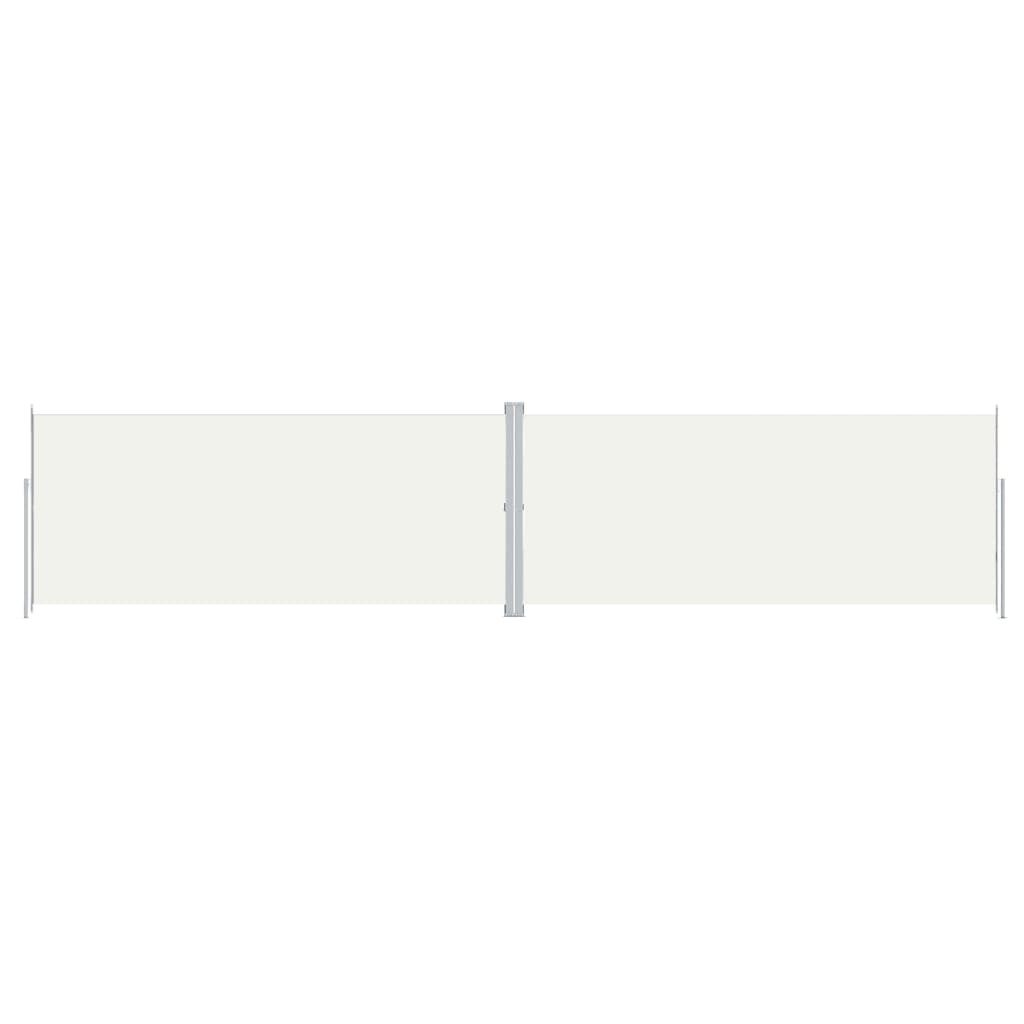 Seitenmarkise Ausziehbar Creme 220x1000 cm