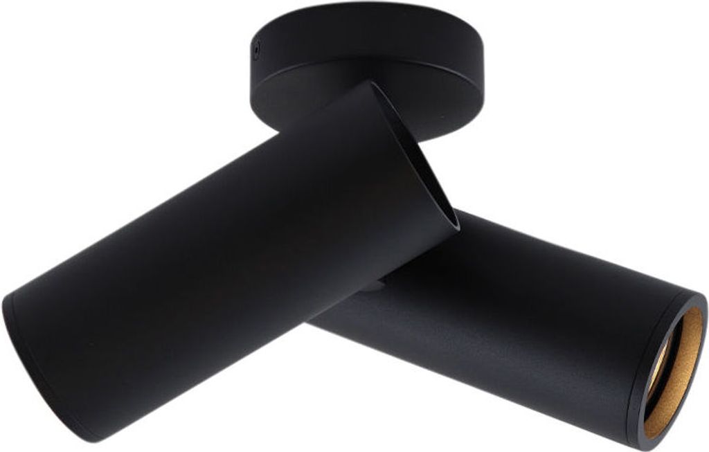 Olucia - NADI - Deckenleuchte - Schwarz - 2 Lampen Produktbild 