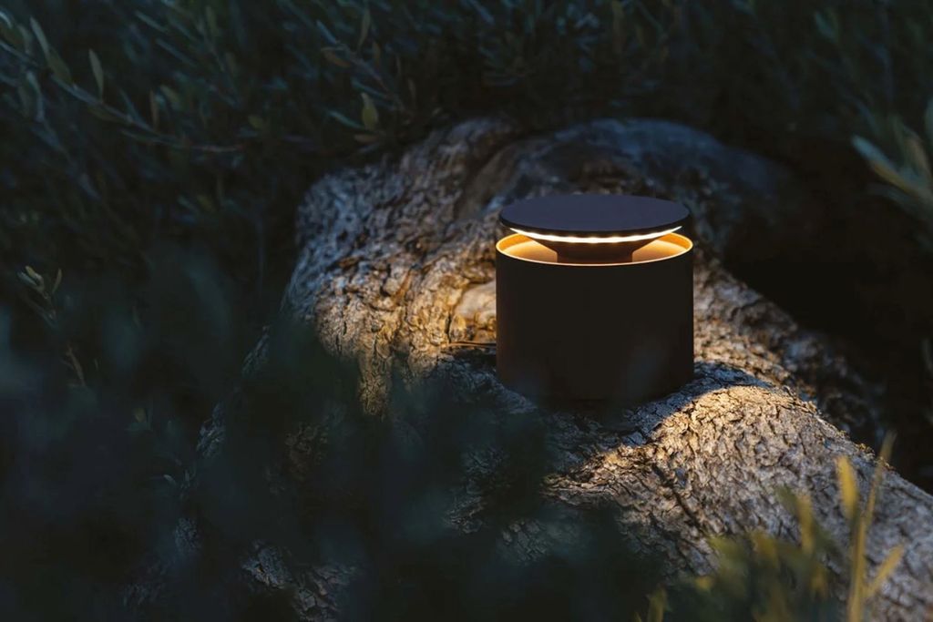 Zafferano Push Up Tischlampe - Aufladbare LED Außenlampe - Produktbild 5