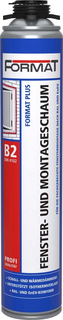 Format Plus Fenster-u. Montageschaum B2 750 ml  (Pistole) Produktbild 
