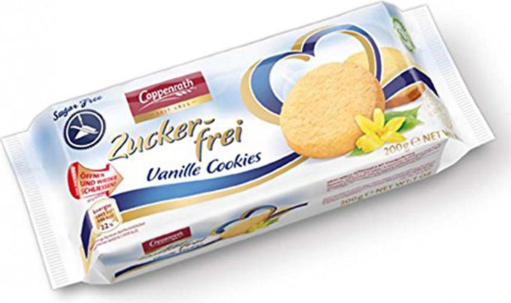 Biscotti di pasta frolla tenera alla vaniglia senza Immagine del prodotto 