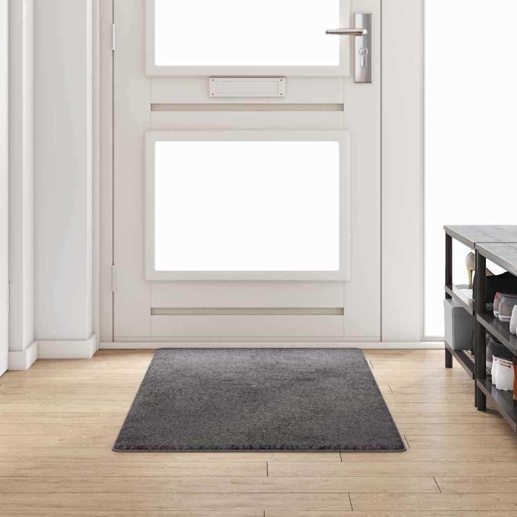 Teppichläufer Grau 80 x 200 cm 100% Polypropylen Tuft