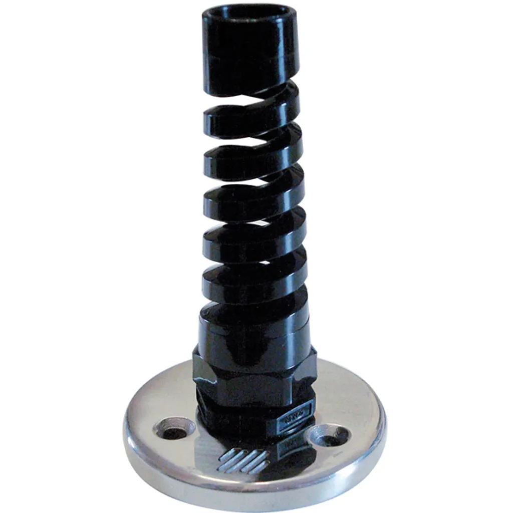 Protection de tuyau hydraulique avec bride en acier inoxydable robuste - 3