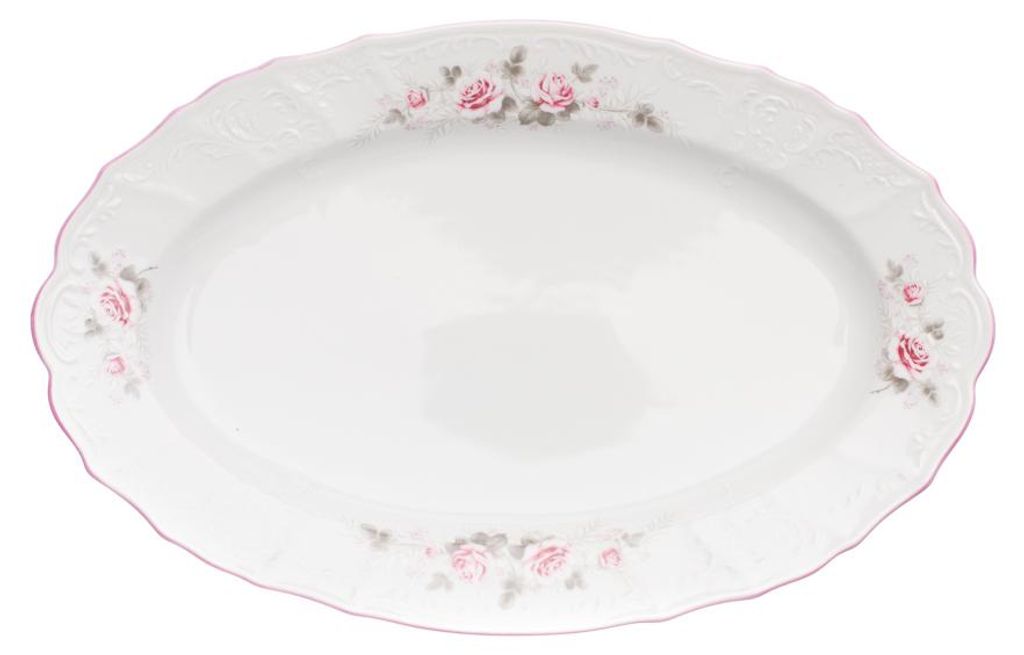 Thun, 1794, ovale Schale, 39 cm, tschechisches Porzellan, Produktbild 