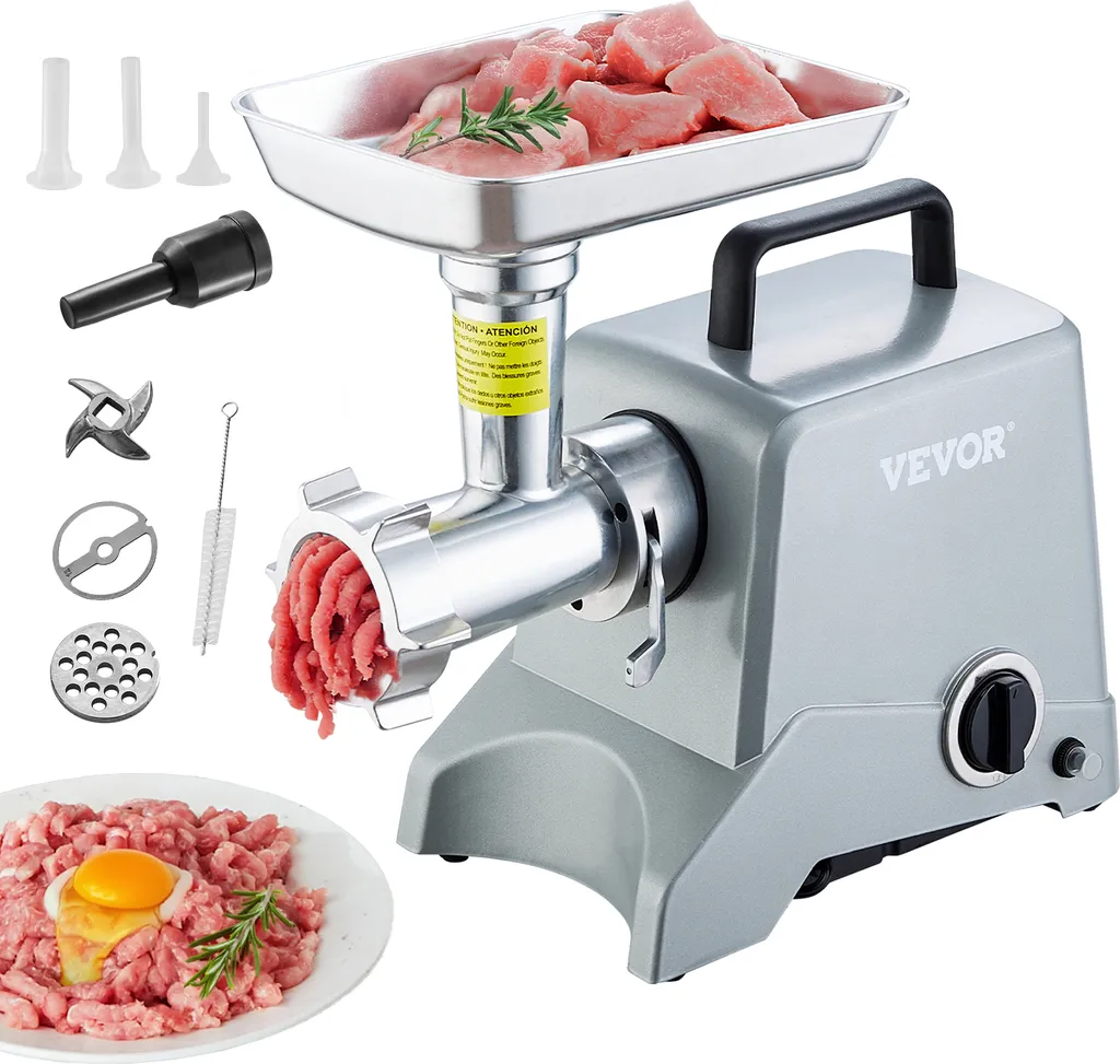 Recensione Tritacarne VEVOR 2.27 kg/min | 800W Max Alluminio