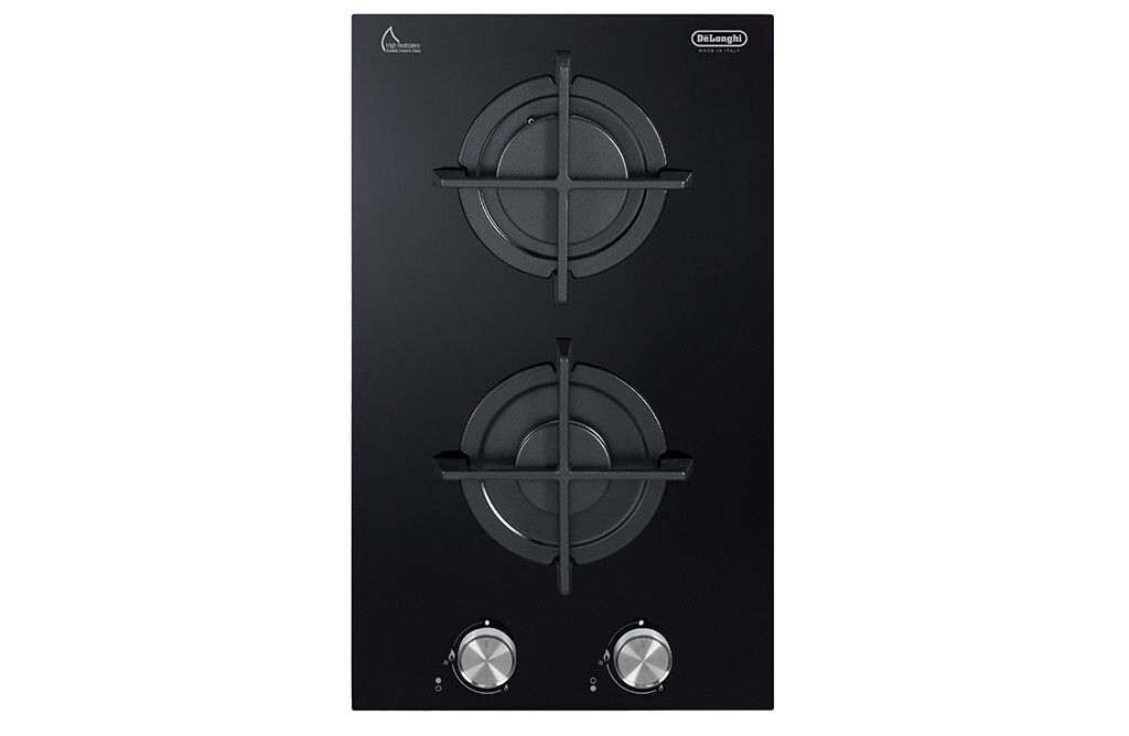 De Longhi NSL 230 NC Einbaukochfeld 30cm Gas 2 Brenner schwarz