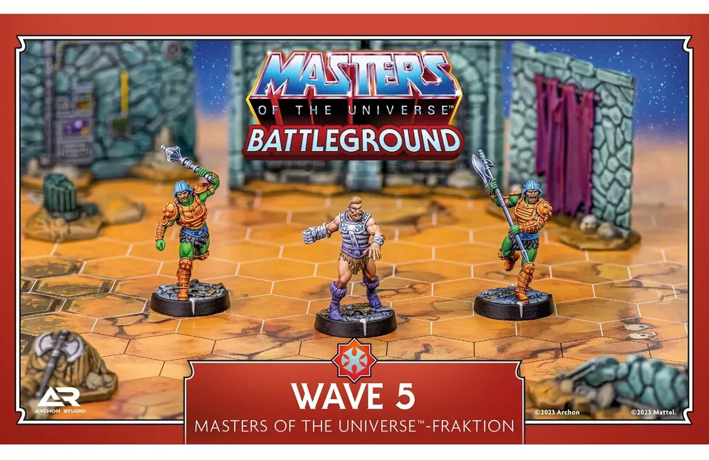 Jeu de figurines Masters of the Universe Battleground Vague 5