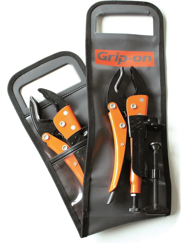 Set Pinze Grip-on HK-SET4 Originali: La Tua Terza Mano in Officina