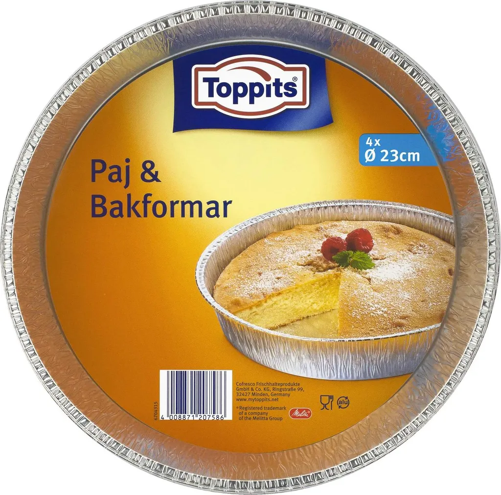 Stampo per torte e dolci 23 cm rotondo 22 pezzi DFP - 1