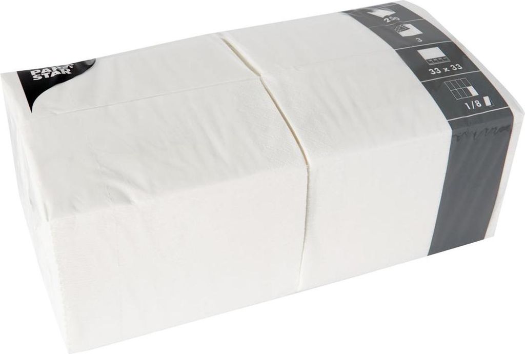 PAPSTAR  14234 PAPSTAR Bistroservietten, 330 x 330 mm, Immagine del prodotto 