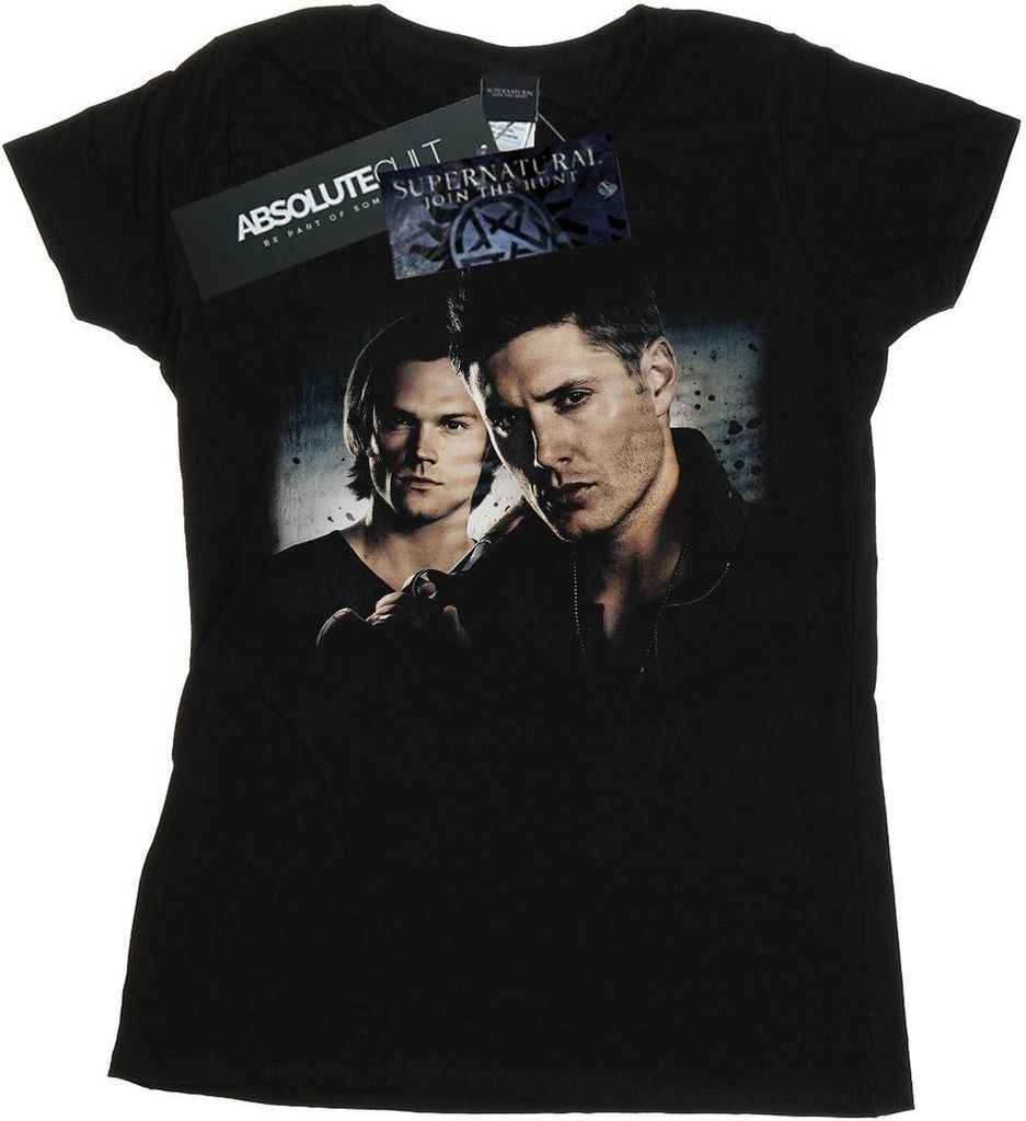 Supernatural - T-Shirt für Damen BI40712 (S) (Schwarz)