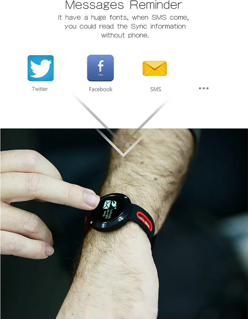 Smartwatch DOMINO DM58 - Acier noir - 3
