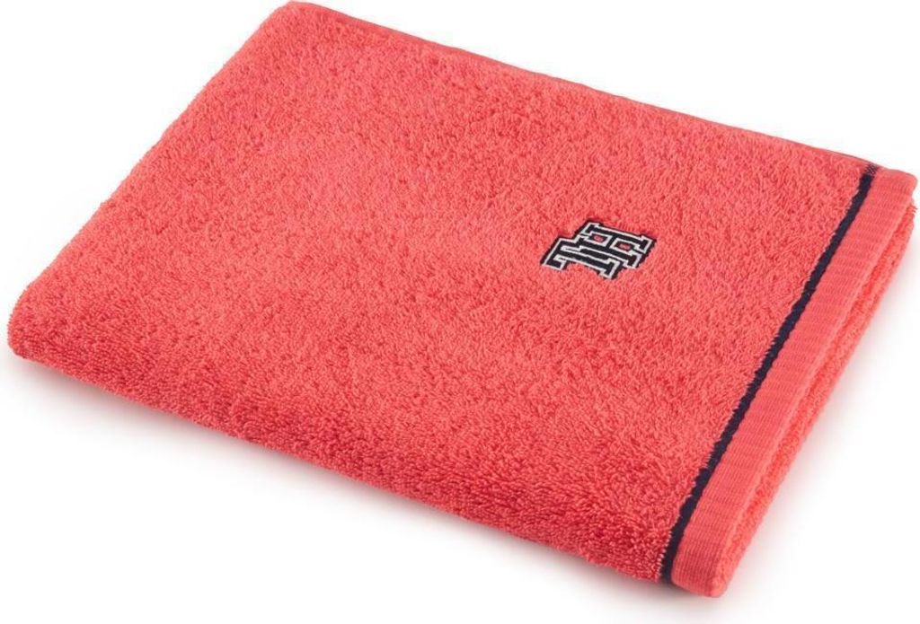 Tommy Hilfiger Badetuch Initial Farbe Lazer Pink Größe Produktbild 