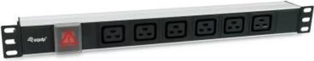 PDU Rack Equip 333319 6 Outlets C19 - Distribuzione Energia Professionale 1U