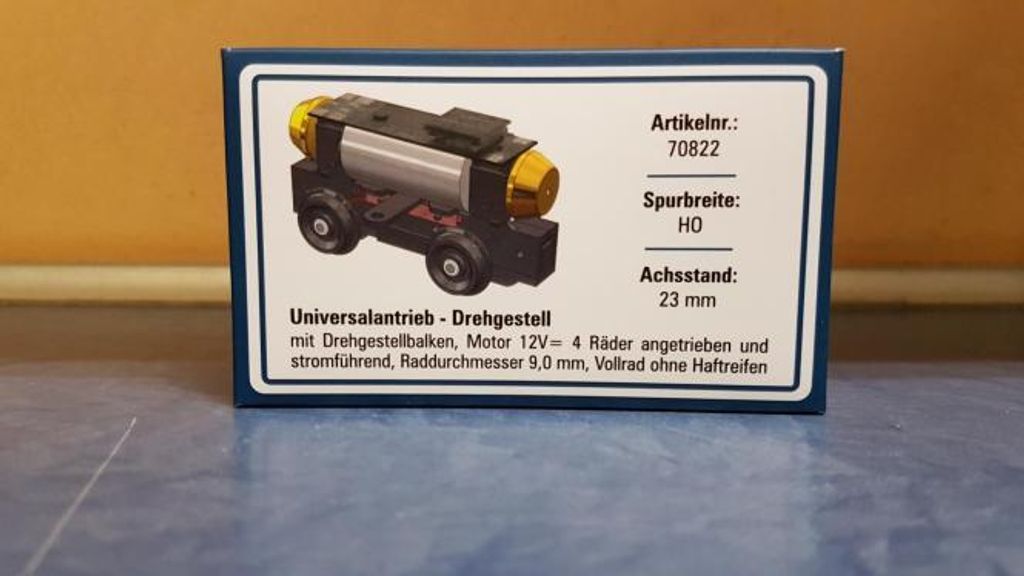 Rietze Universalantrieb-Drehgestell H0 digitale Schnittstelle NEXT18 Achsst 23mm