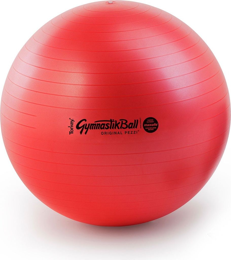 Original Pezzi® Gymnastikball MAXAFE - platzsicher - rot Produktbild 