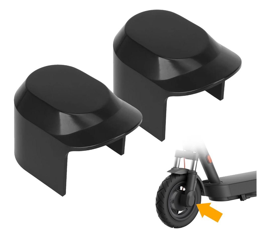 1 Paar Gabelabdeckung Für Xiaomi 5 5 Pro E-Scooter Schutzkappe Schwarz