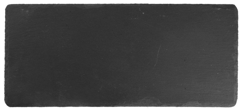 H&H Set mit 6 rechteckigen Schieferplatten cm35x15xh0,5