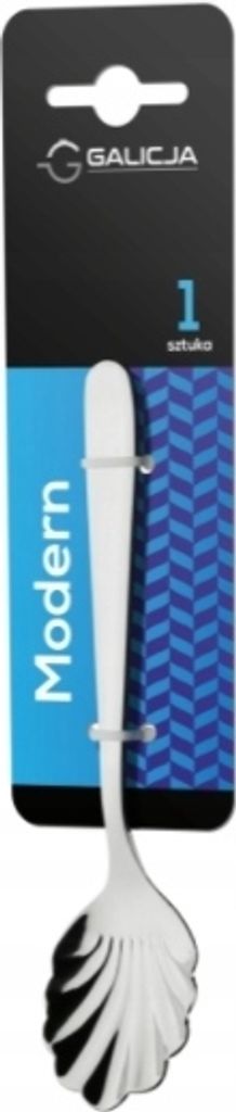 Moderner Zuckerlöffel 1 Stk. silber