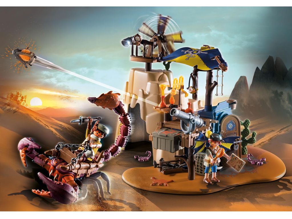 PLAYMOBIL® Novelmore 71024 - Sal´ahari Sands - Skorpionjagd Produktbild 