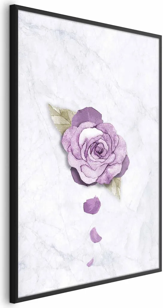 Poster La Fine della Primavera 40x60 cm con Cornice Nera Elegante