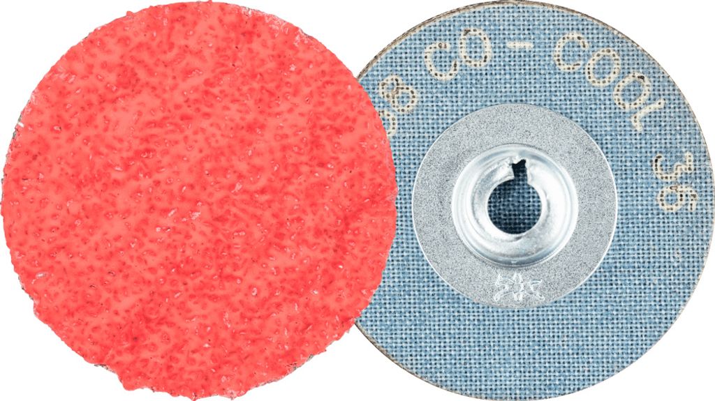 PFERD TOOLS COMBIDISC Keramikkorn Schleifblatt CD Ø 38 mm CO-COOL36 für Stahl und Edelstahl