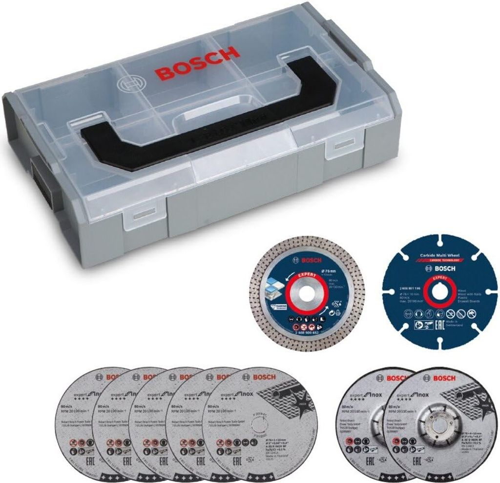 Bosch Accessories 061599764G Trennscheiben-Set 1 Set Produktbild 