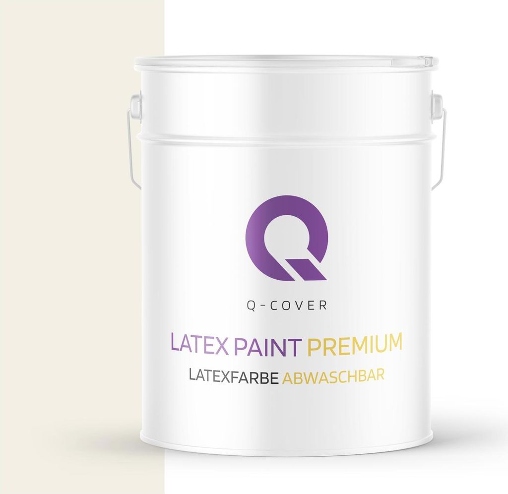 Latexfarbe Abwaschbar | Weiß-beige 10 L | Innenfarbe | Produktbild 