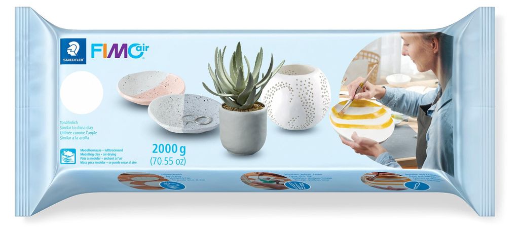 FIMO Mod.masse FimoAir 2000g weiß Obrázok produktu 