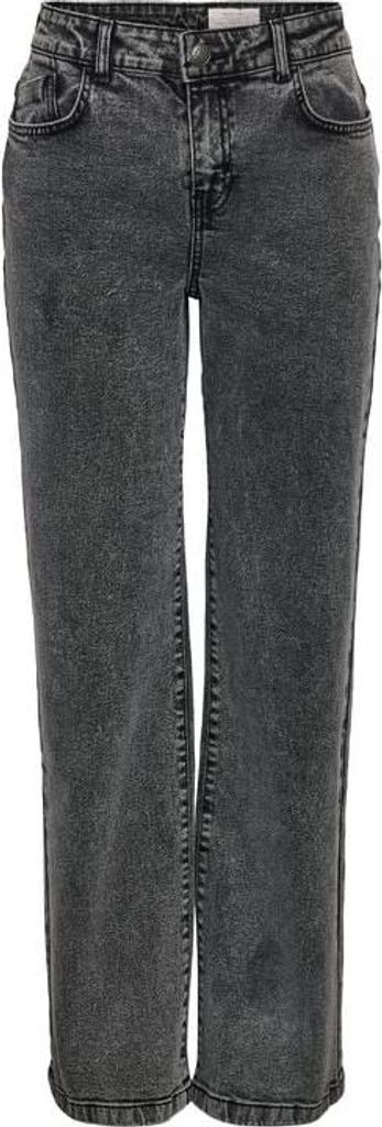 Noisy May Jeans Damen NMYOLANDA NW WIDE JEANS AZ391DG FWD NOOS grau W26L32