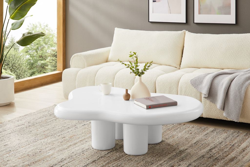 SalesFever Couchtisch | wolkenförmig | Tischplatte matt Produktbild 6