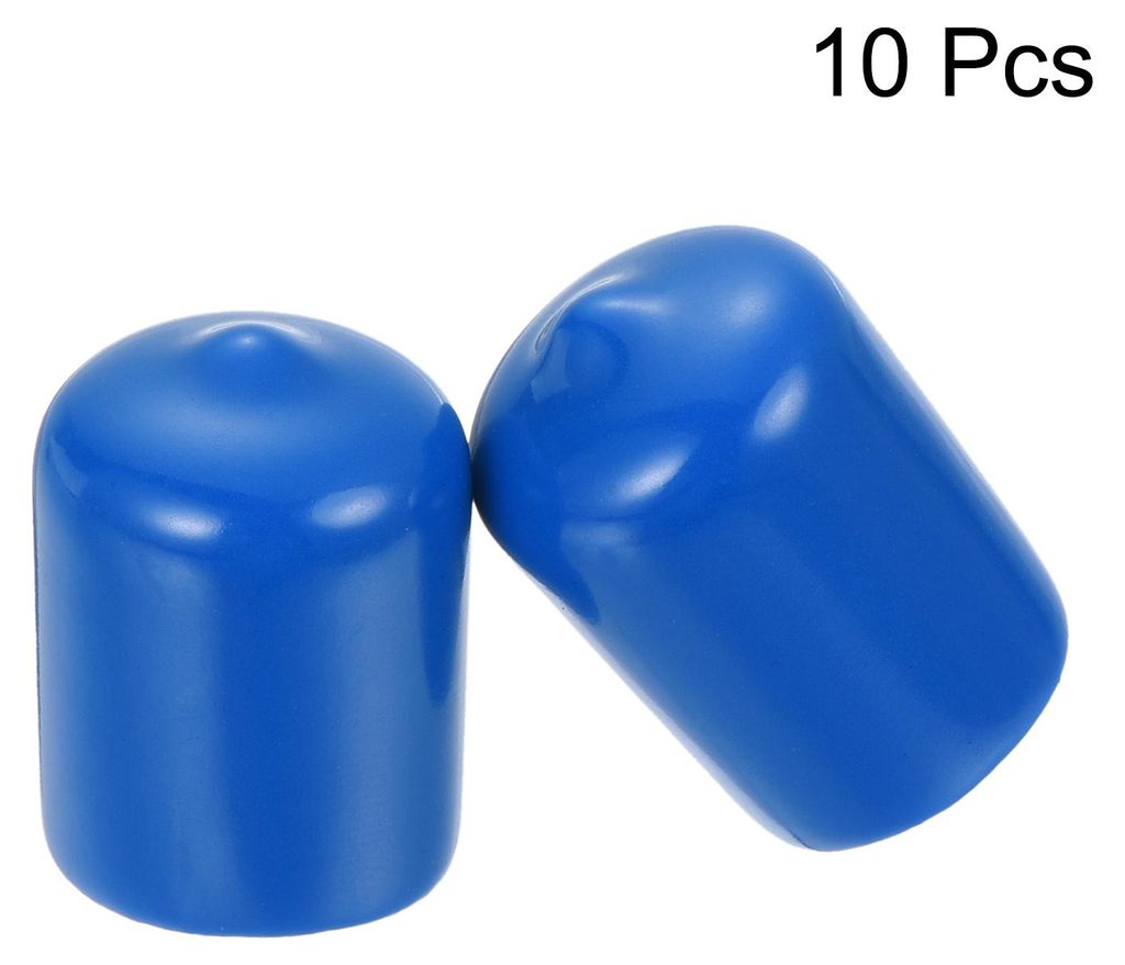 10 Stš¹ck Gummikappen, 16 mm Rohrstopfen Endkappe Rund Schutzkappen Pfostenkappe Abdeckkappen Zaunpfosten Endspitze Kappen fš¹r Gartenstš¹hle...