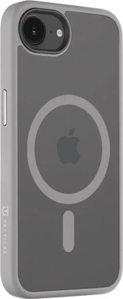 Coque Tactical MagForce Hyperstealth pour iPhone 16e - Gris Clair Robuste