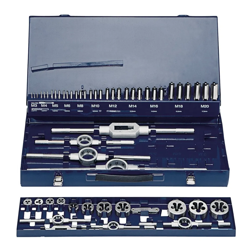 Kit filetage Exact 10723 en acier HSS haute résistance pour filetage