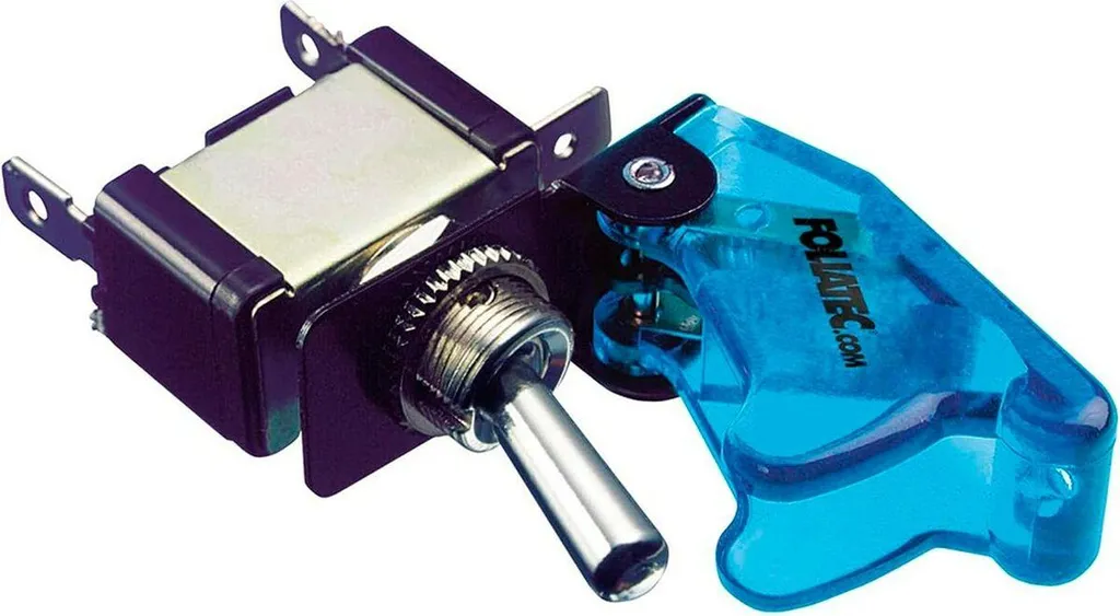 Switch Foliatec FO33109 Blu Trasparente - 20A di Pura Potenza