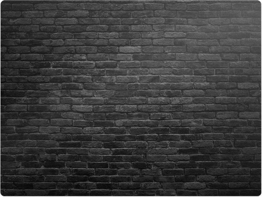 Ziegelmauer – Bodenschutzmatte – Rutschfest – Schutzmatte für Büro – Vinylmatte – Stuhlunterlage – 120 x 90 cm