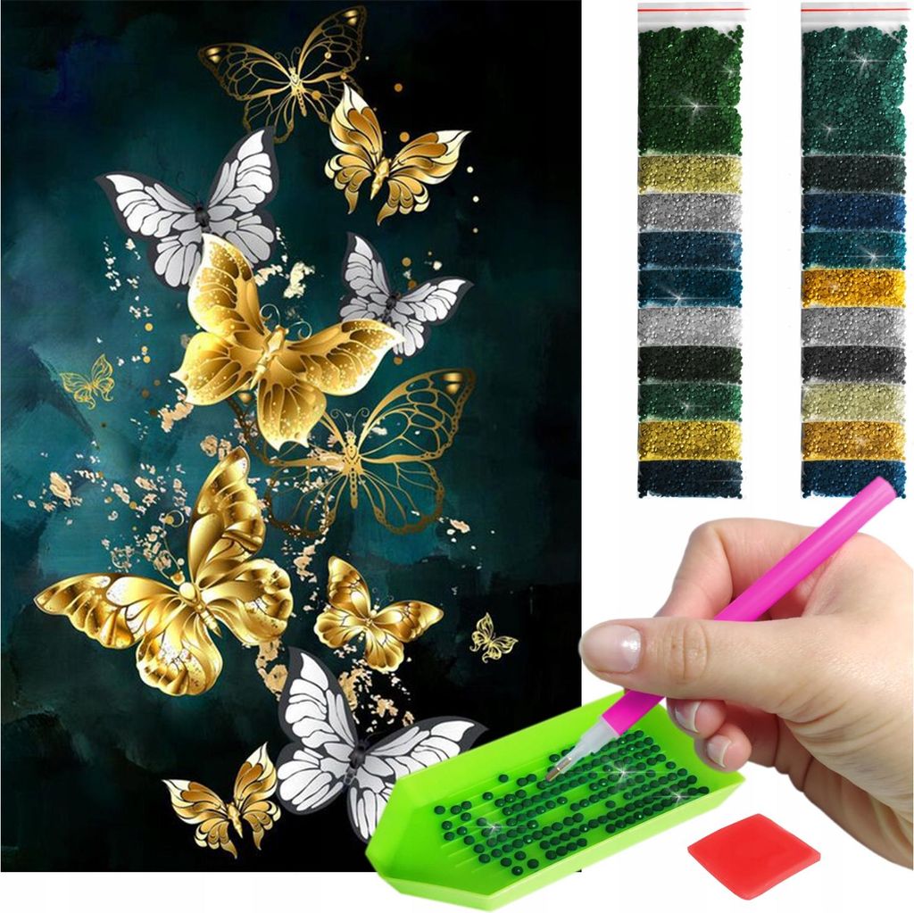 ARTULIO - Diamond Painting Set - Gold-silberne Produktbild 