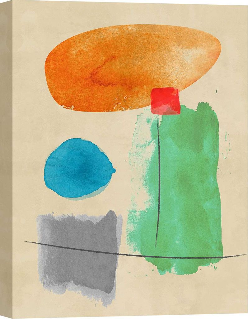 Leinwandbilder abstrakt minimalistisch - Sven Dorn - Subtle Emotions - 80x60 cm