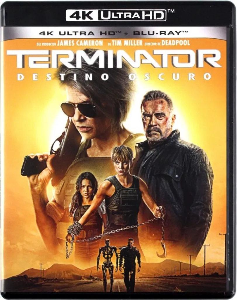 Terminator : Dark Fate Blu-ray 4K Ultra HD + Blu-ray Edition Combo 2 Disques