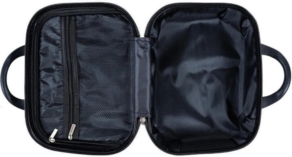 Valise cosmétique Mifex Travel graphite : protection rigide et design