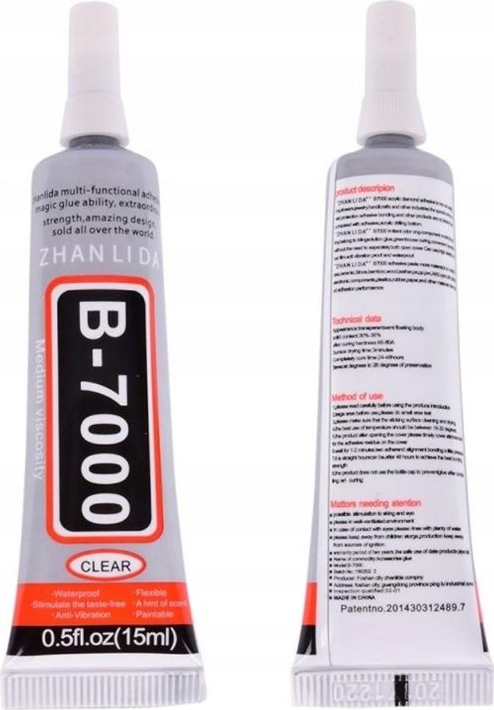 Universelles Montageglas B-7000 für LCD-Displays, Produktbild 