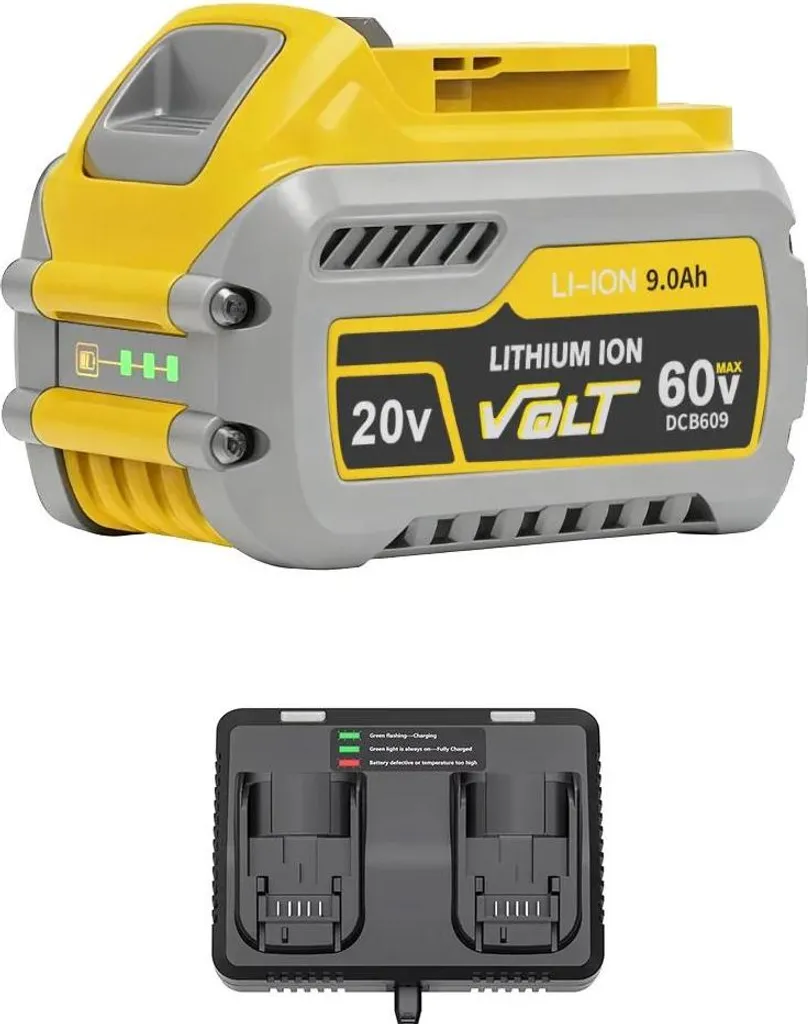 Ricambio Batteria 9000 mAh Professionale | Ampia Compatibilità Set 1
