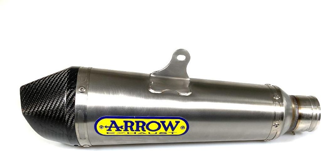 ARROW Auspuff X-KONE Edelstahl für Kawasaki Z650 / Ninja 650 / Versys 650 2017-2020
